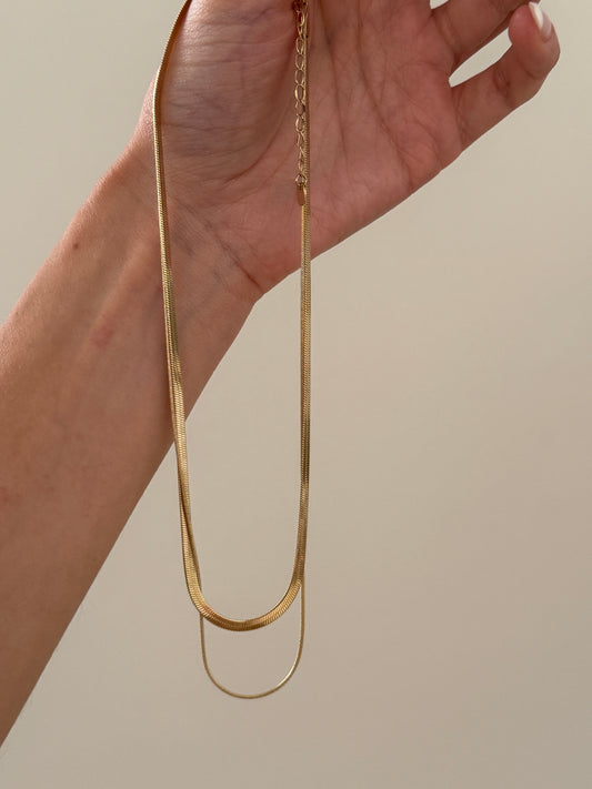 Collana doppia Snake