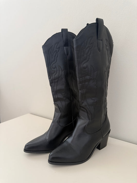 Stivali texani in ecopelle