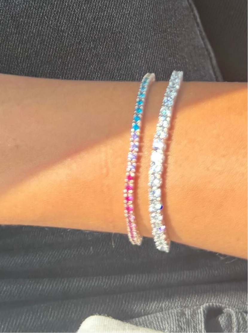 Bracciale tennis rigido classico