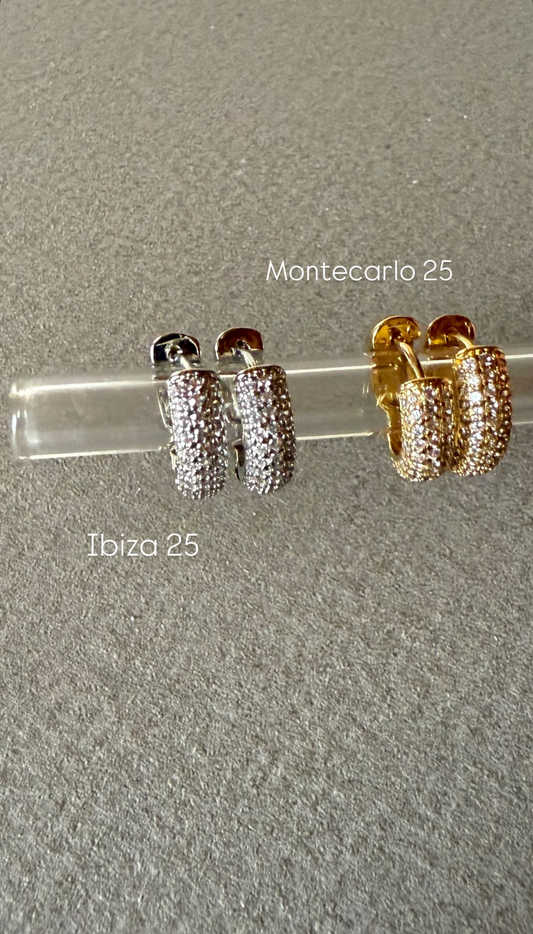 Orecchini hoops Montecarlo
