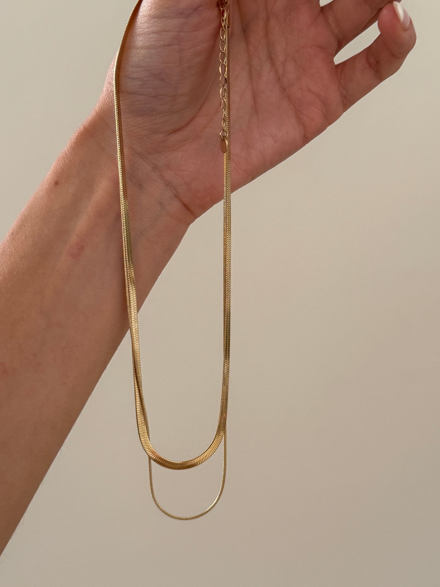 Collana doppia Snake
