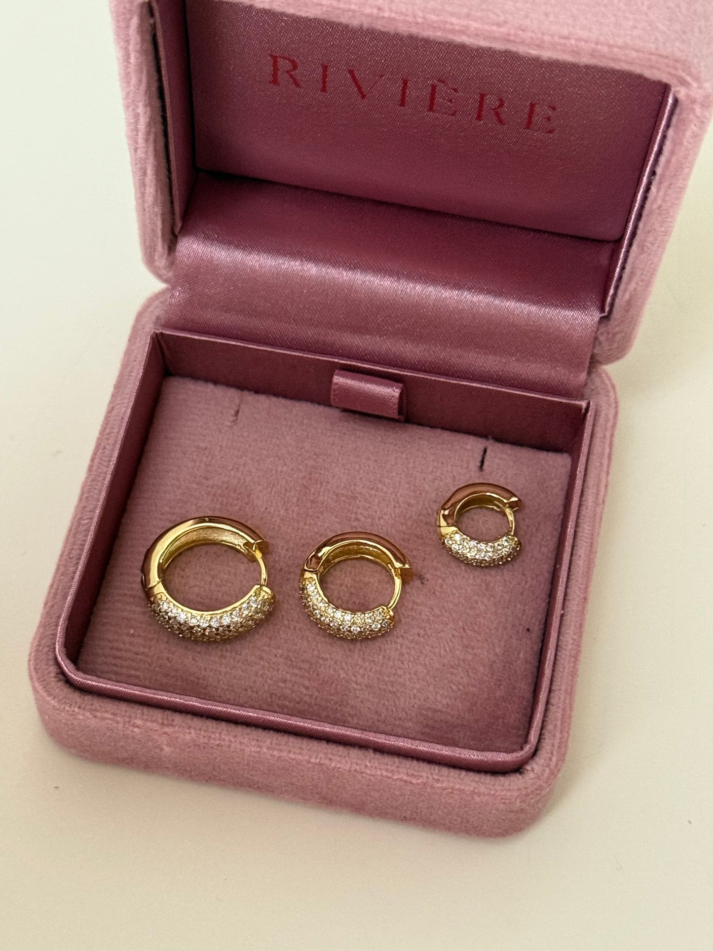 Orecchini hoops Montecarlo