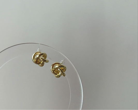 Orecchini nodo d’amore - oro