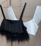 Top Sartoriale Satinato