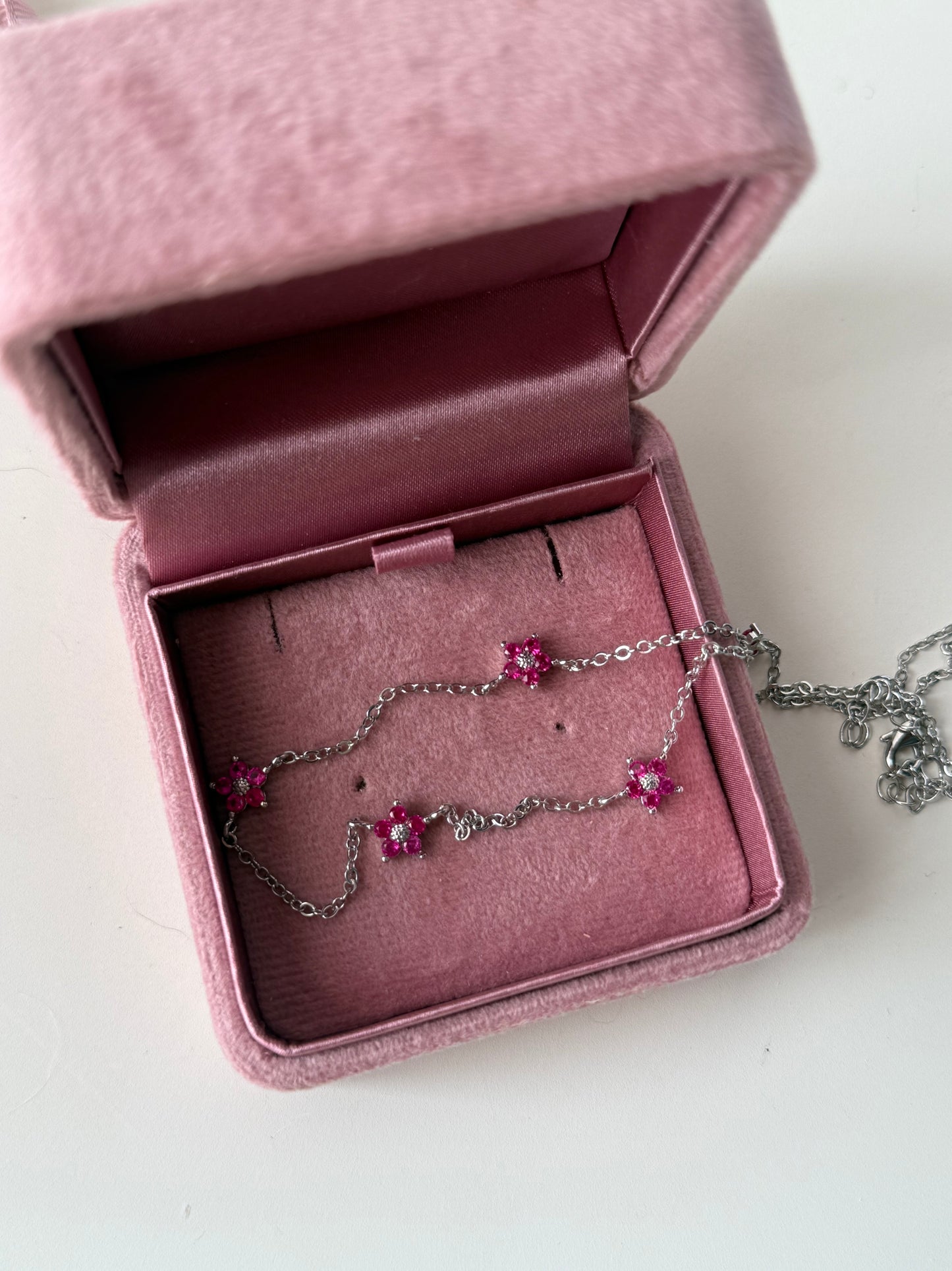 Collana fiori tropicali