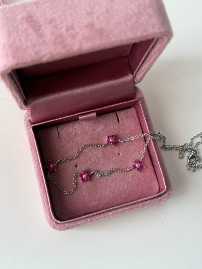 Collana fiori tropicali