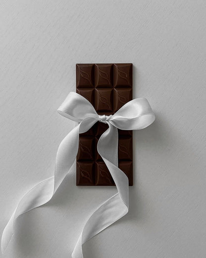 Borsa Choco Dark Chocolate - in pelle di vitello