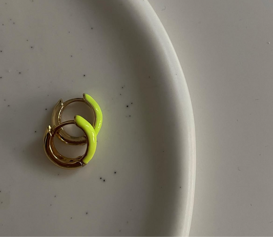 Orecchini Amalfi fluo - Rivière Jewels