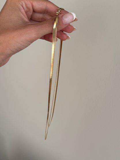 Collana doppia Snake