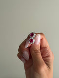 Orecchini Bouquet Rubino