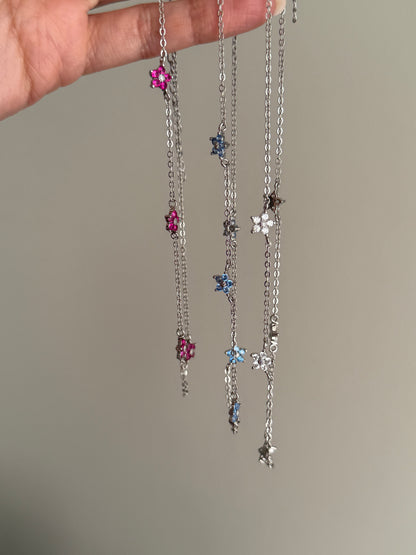 Collana fiori tropicali