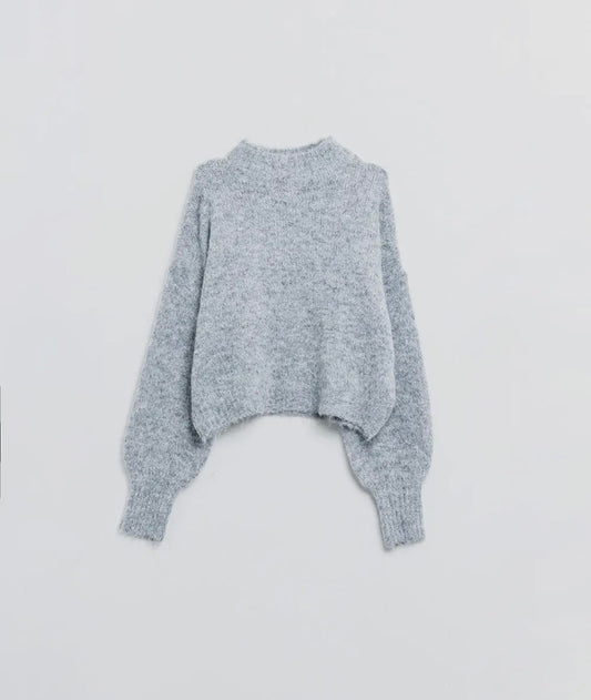 Maglioncino soffice - light grey