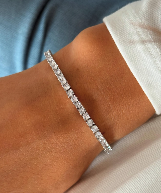 Bracciale tennis rigido classico