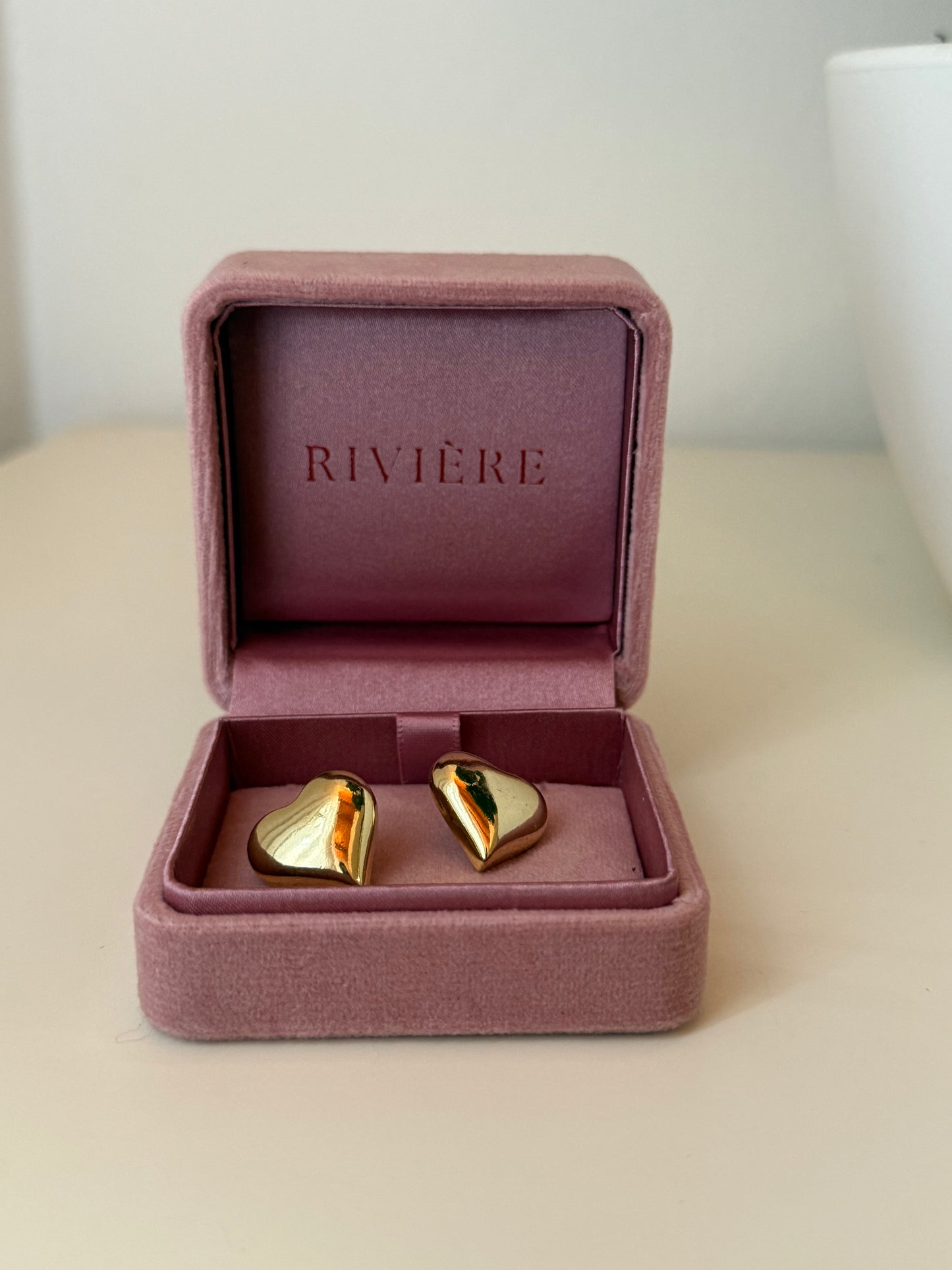 Orecchini cuori Amore - Oro
