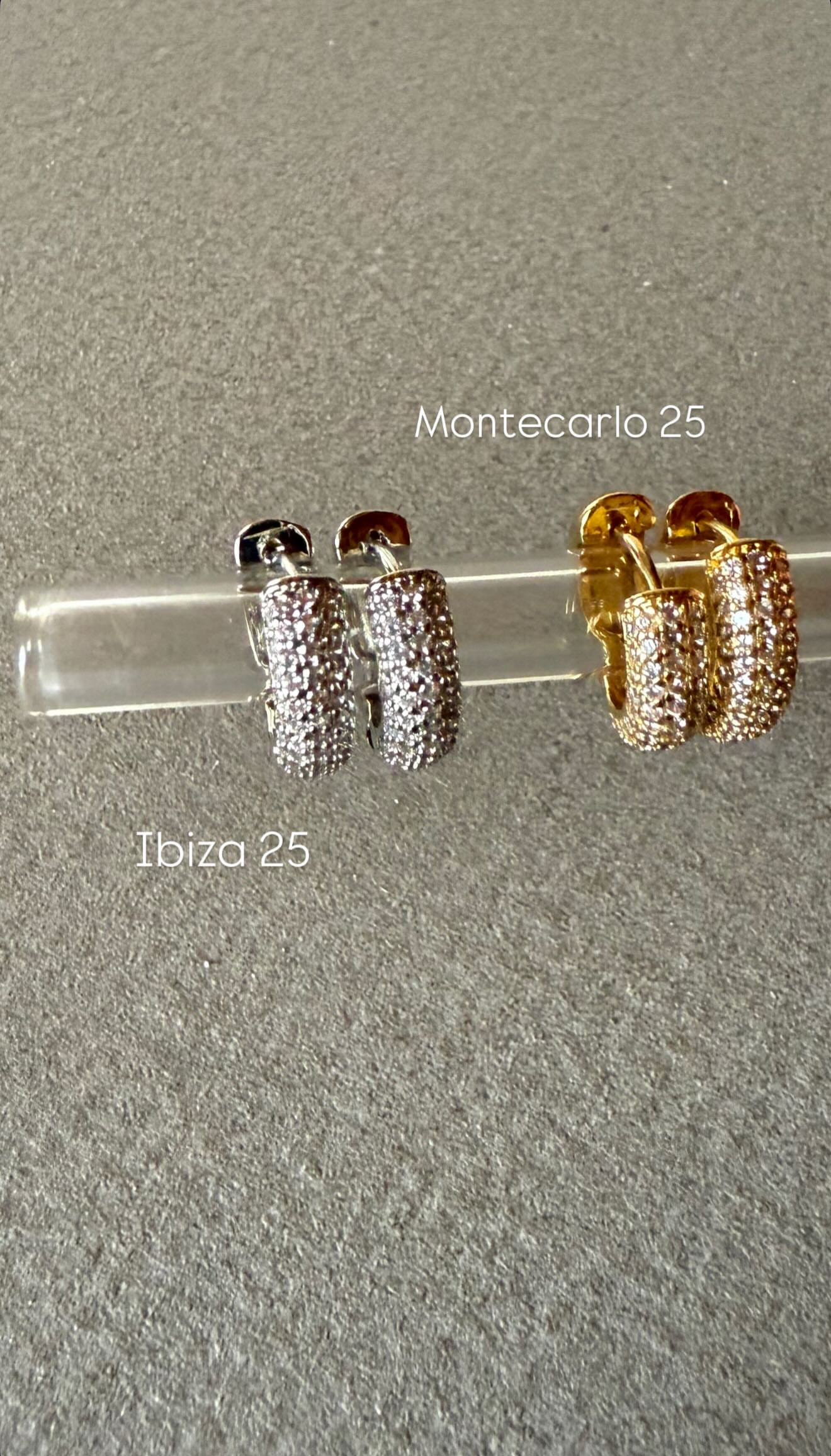Orecchini hoops Montecarlo